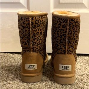 Brand New Leopard Uggs size 7